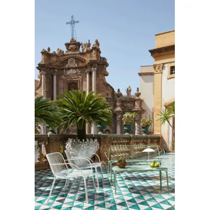 Outdoor metal furniture Hiray by Kartell.