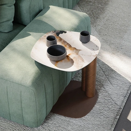 Amalfi ceramic coffee table by Cattelan Italia