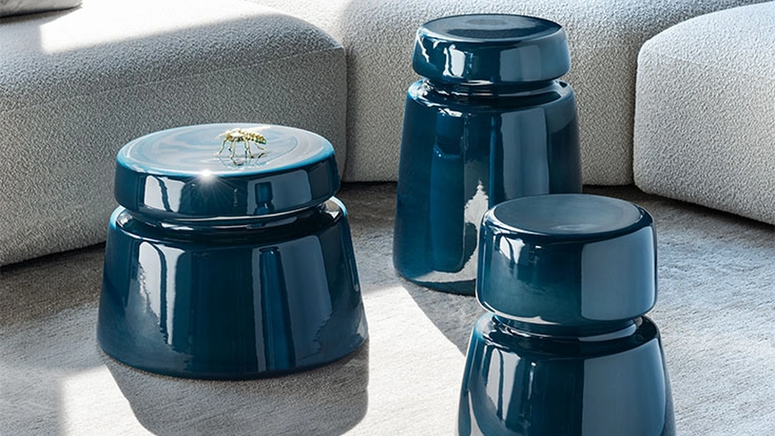 Bishop ceramic coffee table by Cattelan Italia