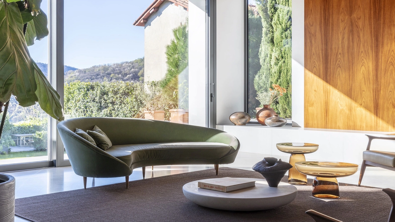 Olo Glass Coffee Table by Mogg