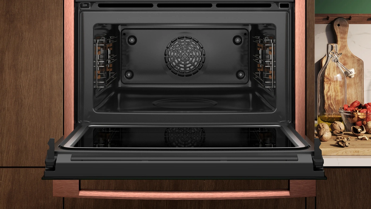 Compact combined oven with built-in microwave N 70 by NEFF