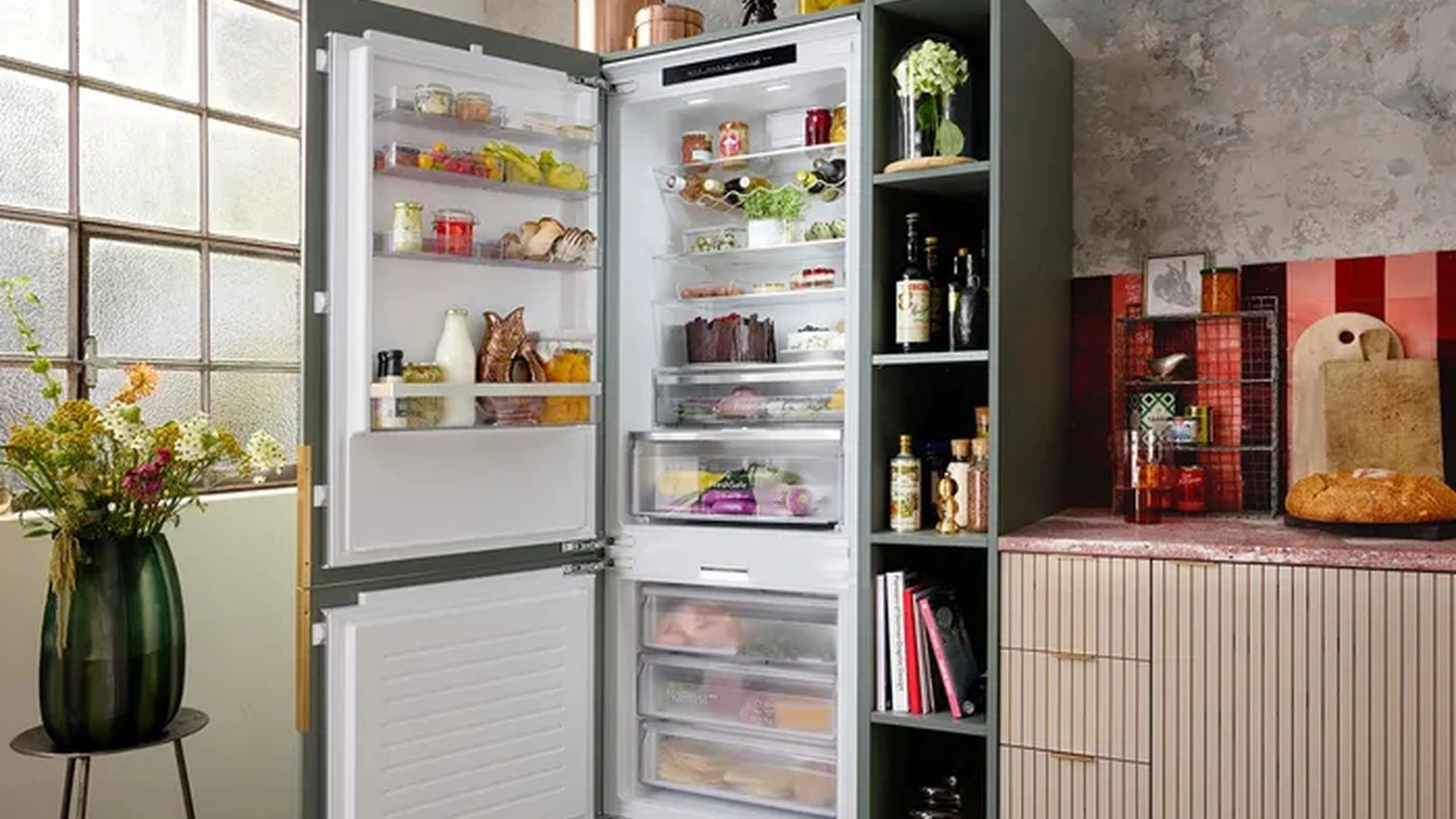 NEFF N 70 built-in combination refrigerator