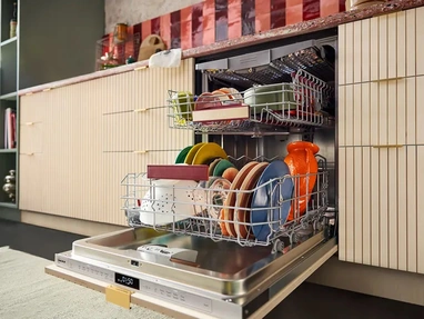Fully integrated 60 cm N 50 dishwasher by NEFF