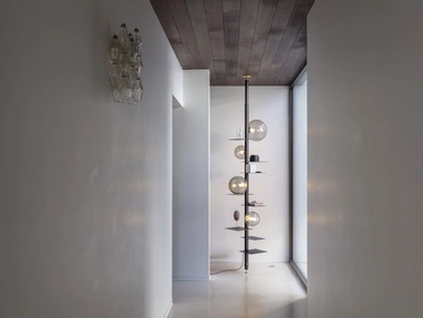 Adelaide floor-to-ceiling lamp by Mogg