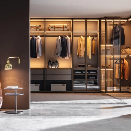 Gliss Master Walk-in Closet - Molteni & C System 7