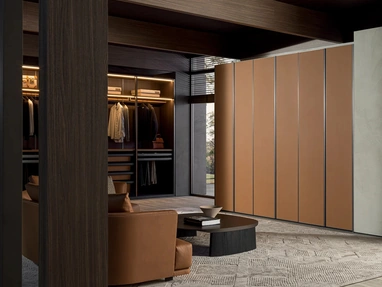 Wardrobe with hinged doors Gliss Master - Smooth Door by Molteni & C