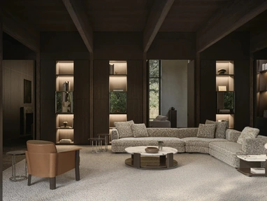 Edmond corner sofa by Molteni & C