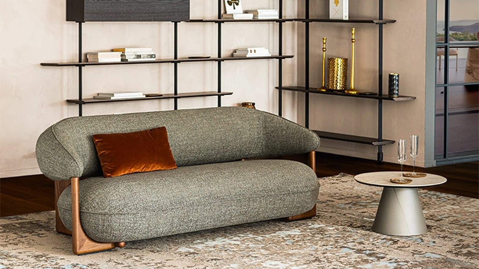 Ruby Sofa by Cattelan Italia