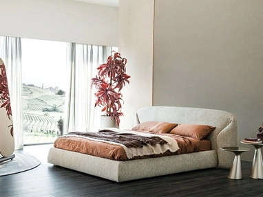 Bed with storage unit Richard by Cattelan Italia