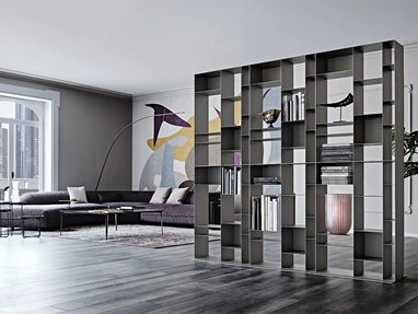 Latitude partition bookcase by Cattelan Italia