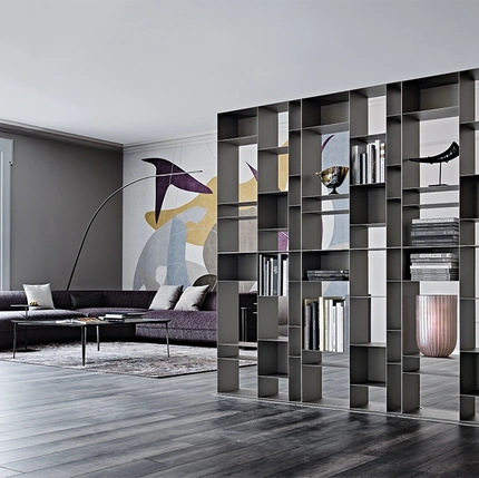Latitude partition bookcase by Cattelan Italia
