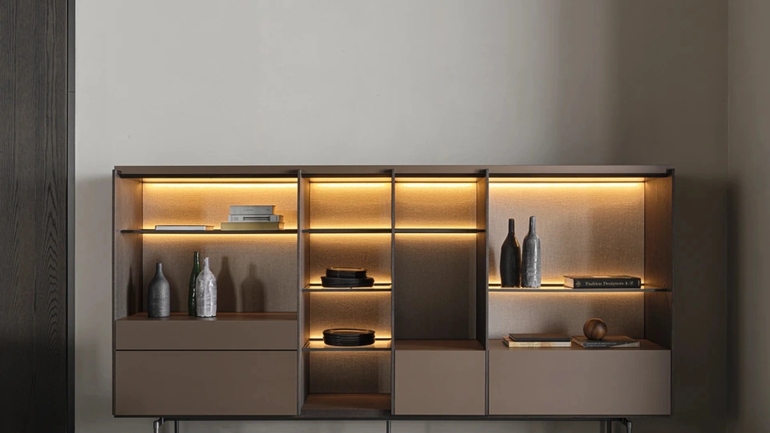 Logos Set 01 Bookcase by Molteni & C