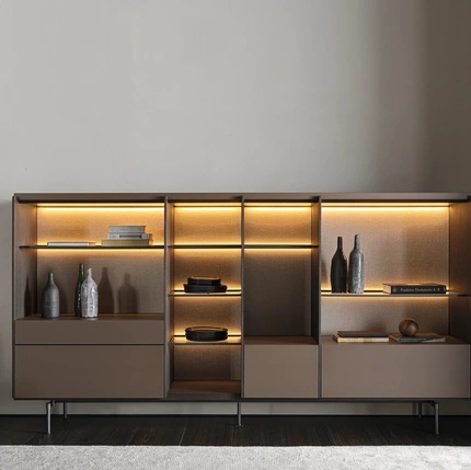 Logos Set 01 Bookcase by Molteni & C