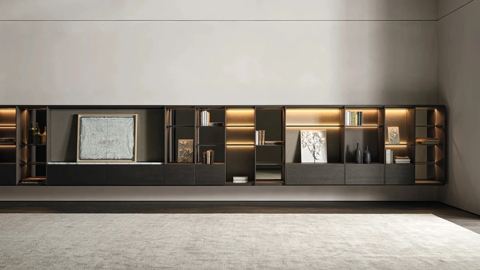 Logos Bookcase Set 02 by Molteni & C
