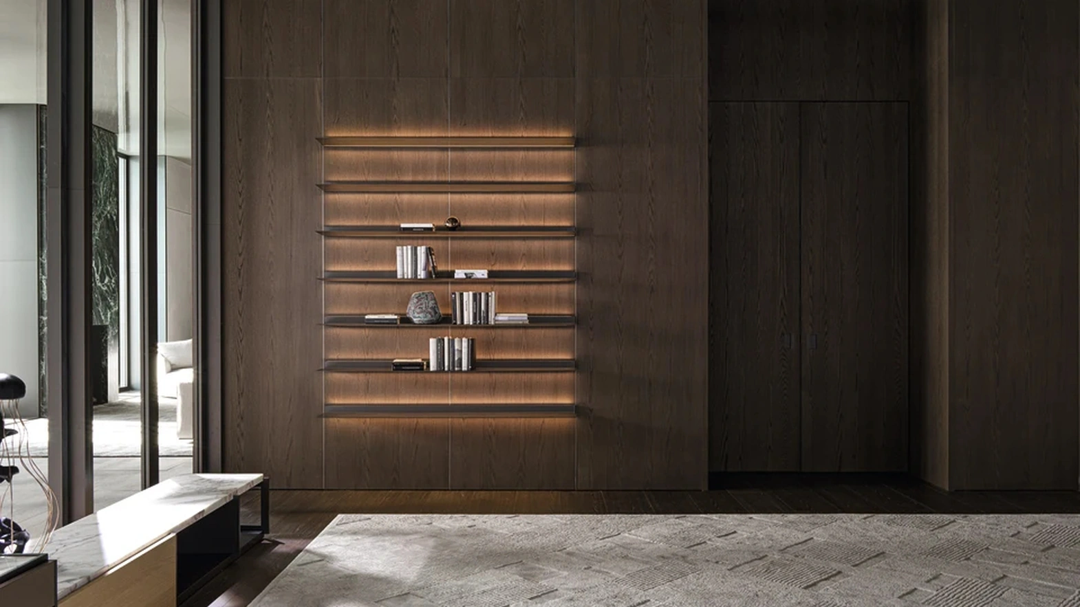 Logos-Set-05 Bookcase Molteni & C