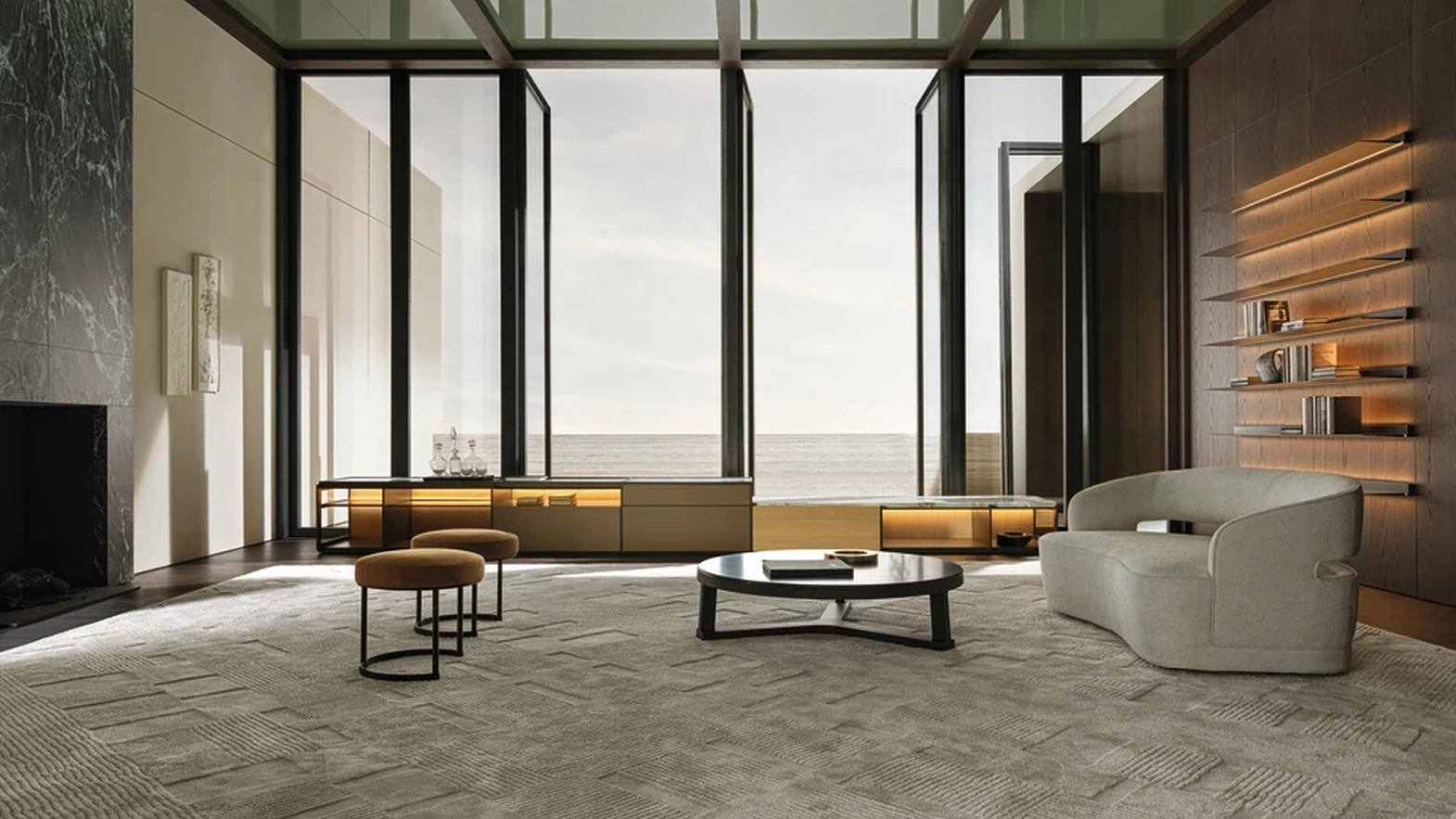 Logos-Set-05 Bookcase Molteni & C