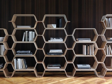MHC-2 design bookcase by Molteni & C