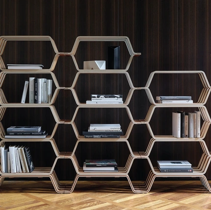 MHC-2 design bookcase by Molteni & C