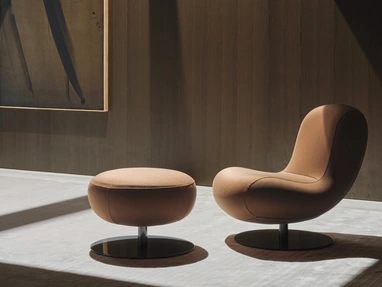 Bosco Design Armchair by Molteni & C