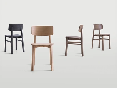 Lina wooden chair by Pianca