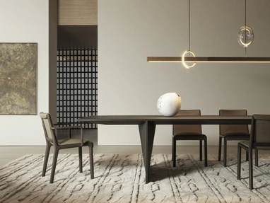 Janet leather chair by Molteni & C