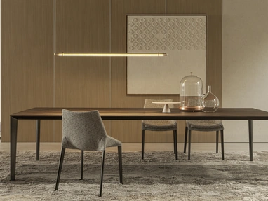 Outline fabric chair by Molteni & C