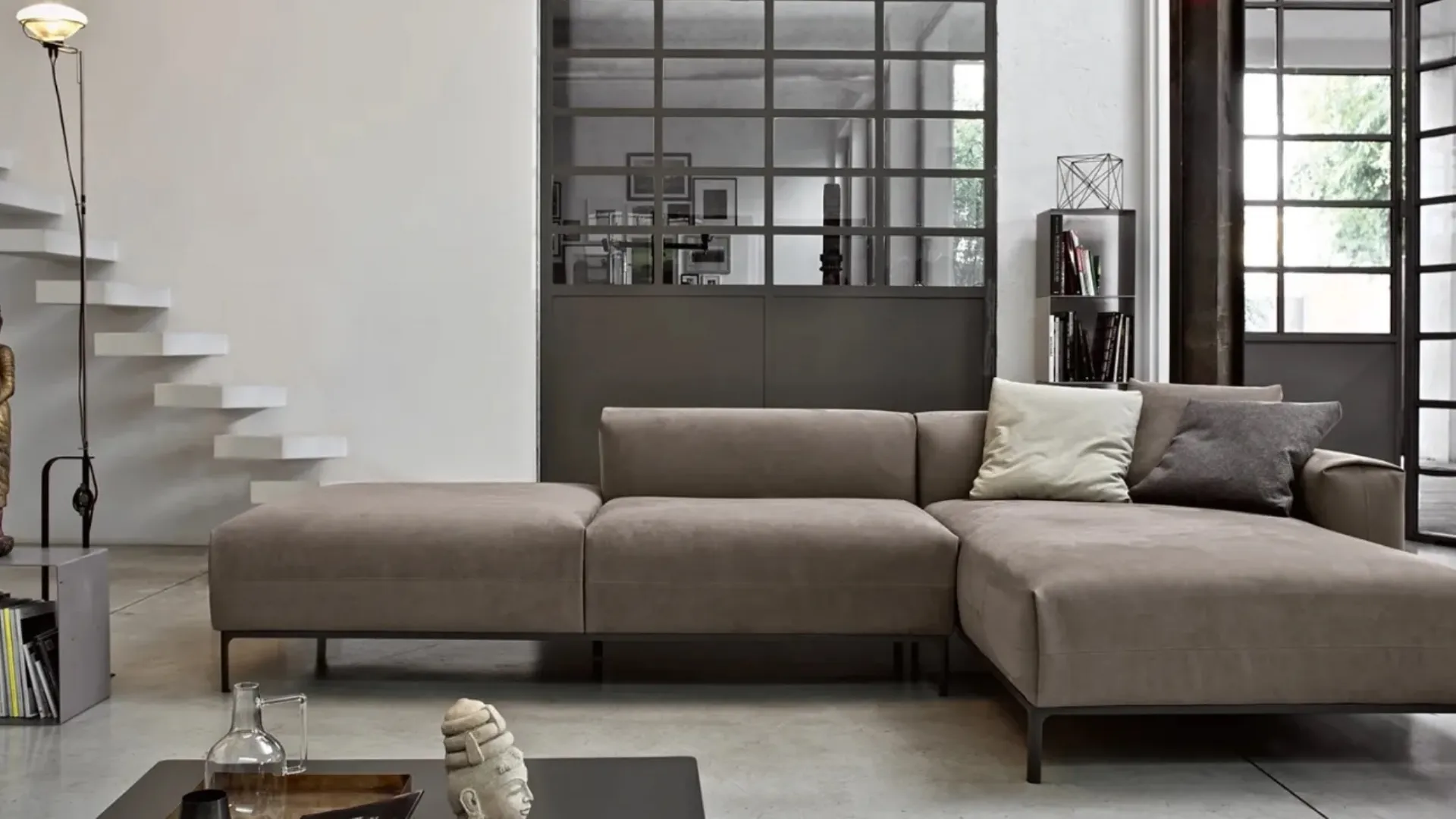 doimo salotti sofa with peninsula