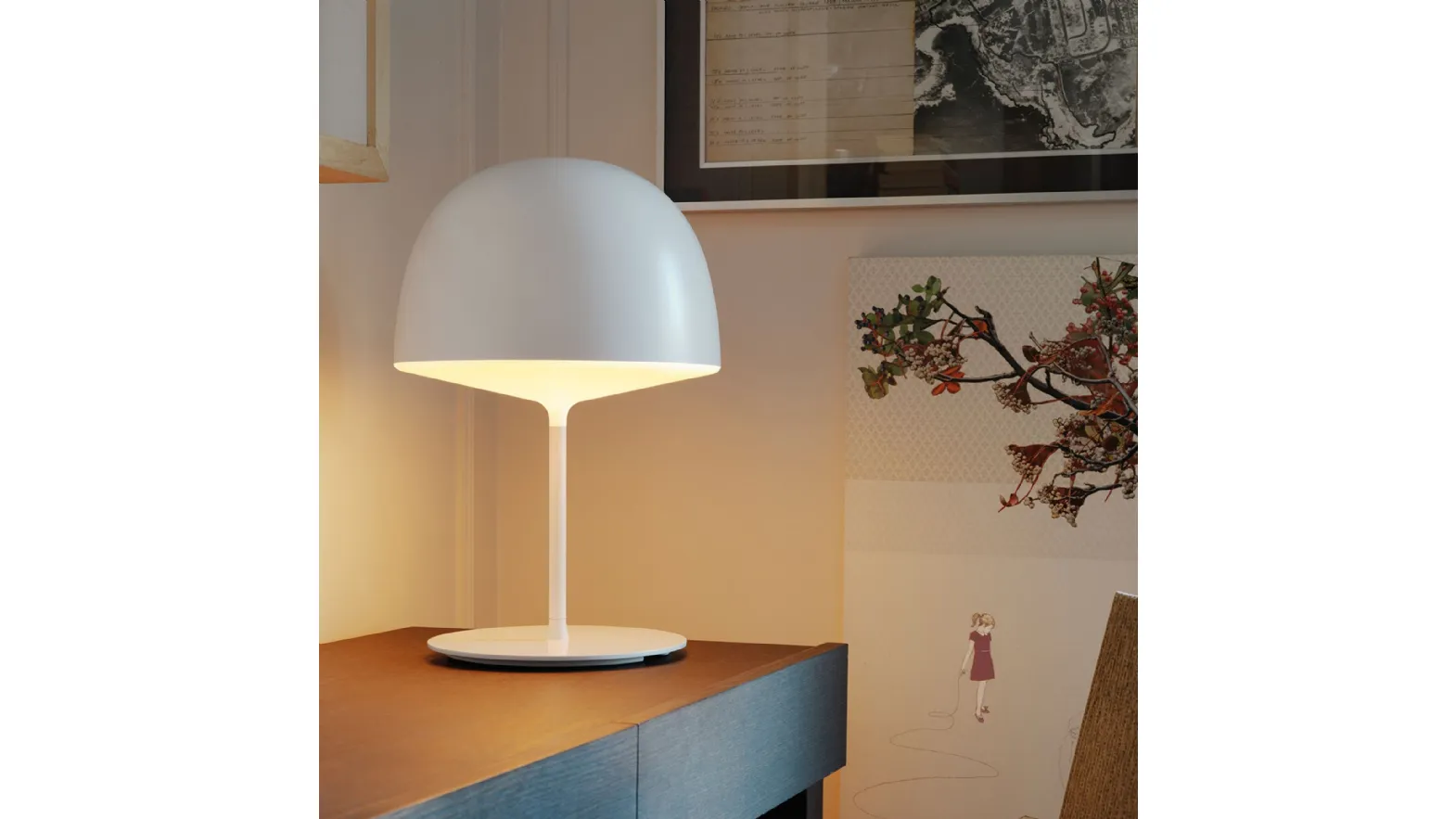 Cheshire table lamp by FontanaArte