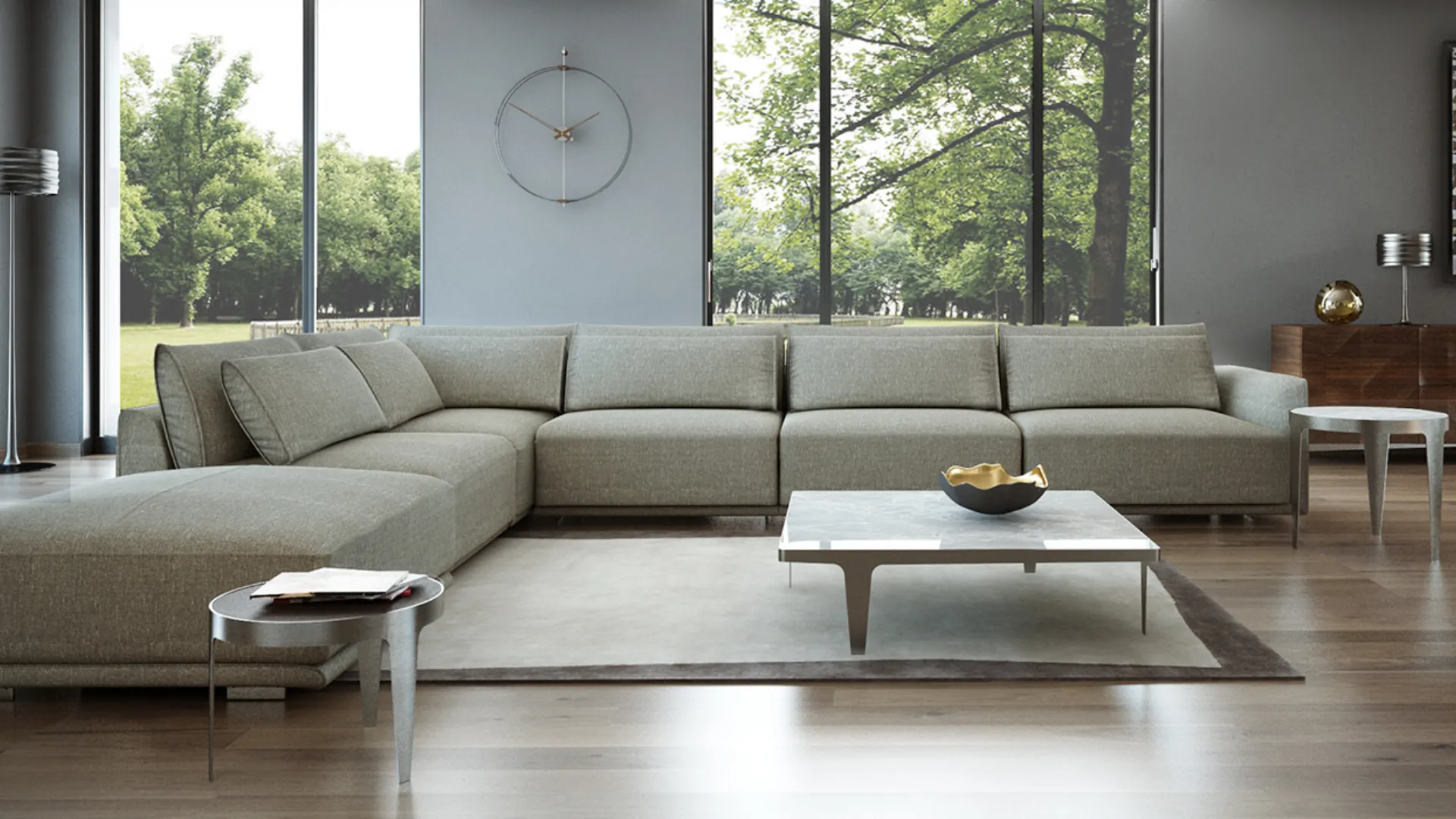 natuzzi corner sofa