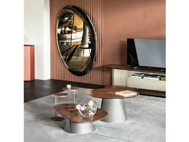 Adrian Wood coffee table by Cattelan Italia.