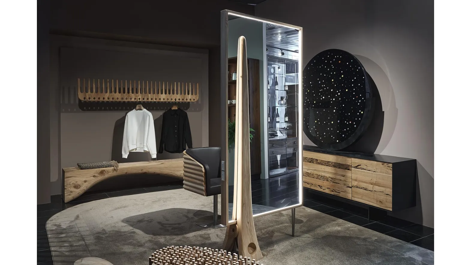 Bekkuccio by Riva1920 design mirror