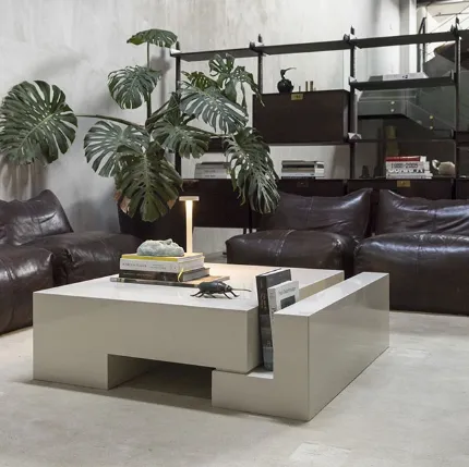 Lacquered Berlin side table by Mogg