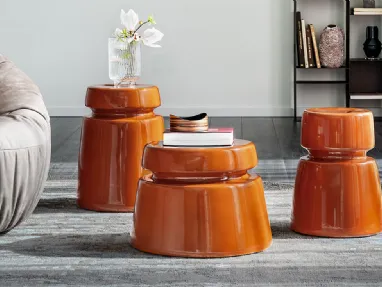 Bishop ceramic coffee table by Cattelan Italia