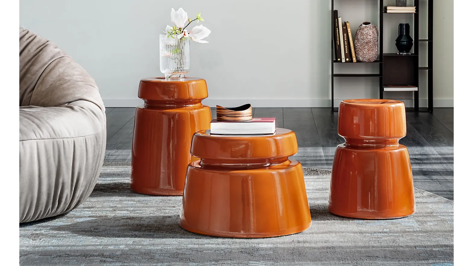 Bishop ceramic coffee table by Cattelan Italia