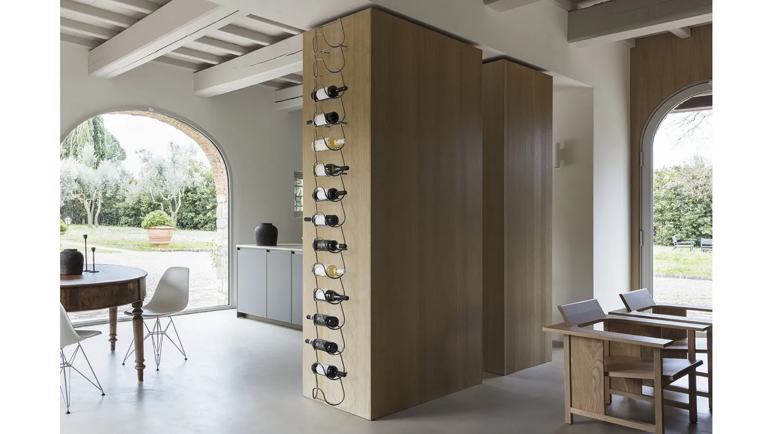 Divina bottle rack by Mogg