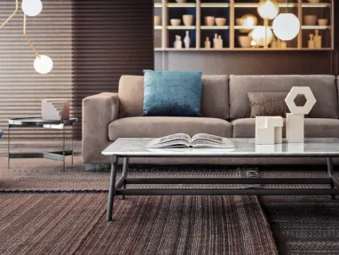 Fushimi marble coffee table by Pianca.