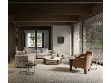 Jeanne marble coffee table by Molteni & C