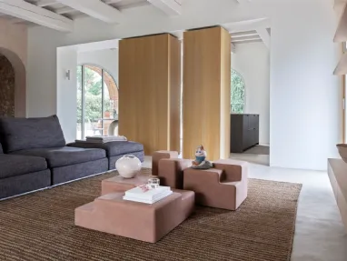 Matrix cement coffee tables by Mogg