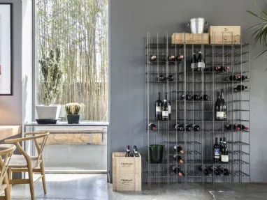 Metrica Wine bottle holder by Mogg.