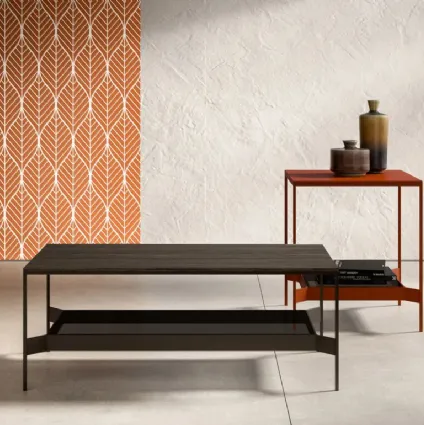 Peter coffee table in melamine or lacquered by Doimo Salotti.