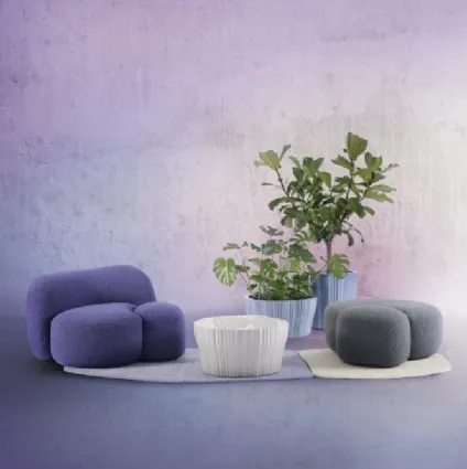 Kartell's Aaland fabric pouf.