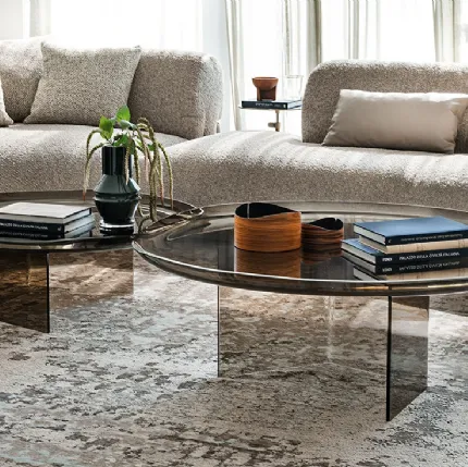 Standard side table made of Cattelan Italia glass