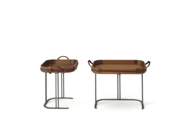 Leonardo coffee table by Arte Brotto Leather Upholstery