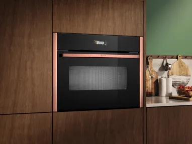 Compact oven with integrated microwave N 70 by NEFF