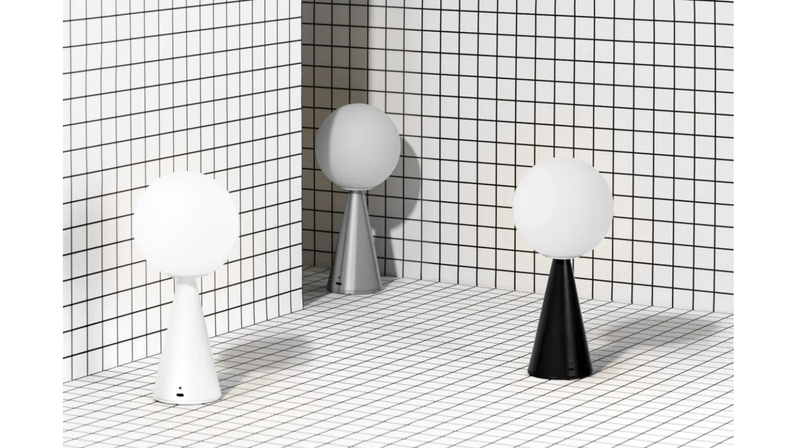 Fontana Arte Bilia Mini Portable Lamp