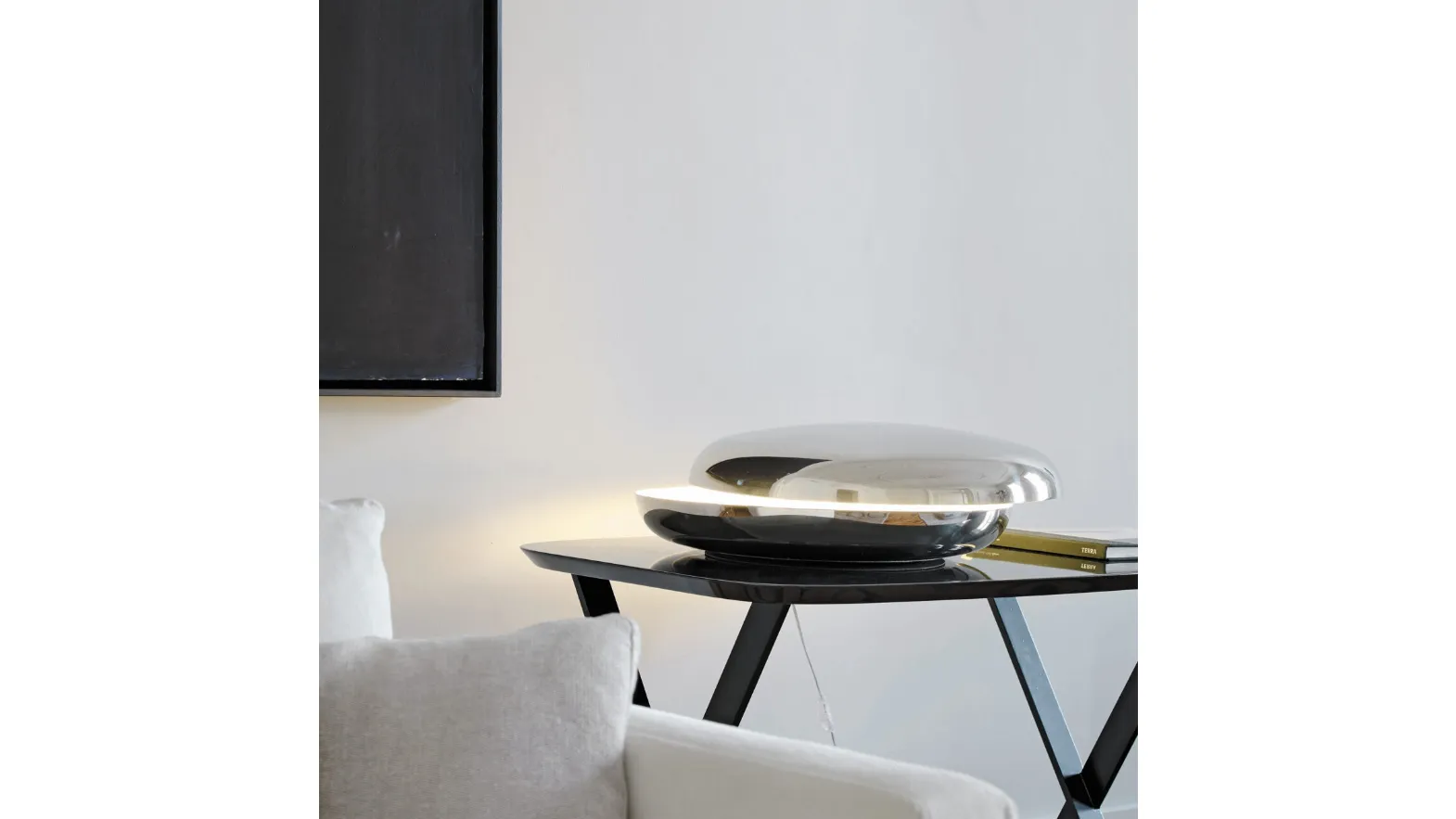 Loop Table Lamp by Fontana Arte