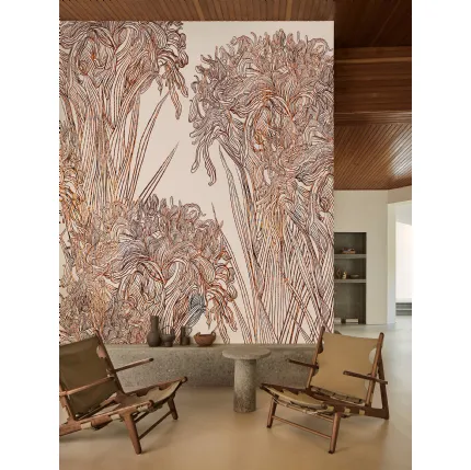 Lilly wallpaper by Wall&Decò