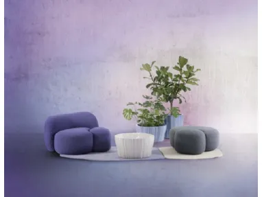 Design armchair in Aaland fabric by Kartell.