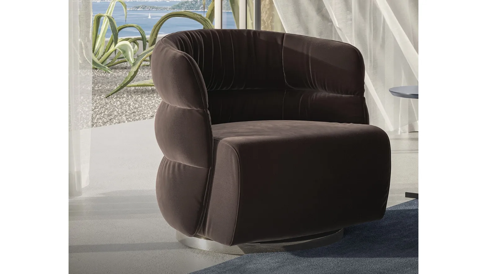 Natuzzi's Couture armchair