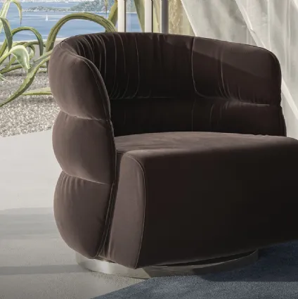 Natuzzi's Couture armchair